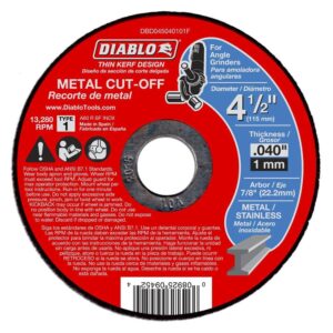 4-1/2" Cut-Off Wheel 15pk