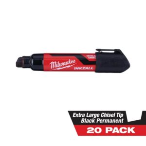 XL Chisel Tip Black 20pk